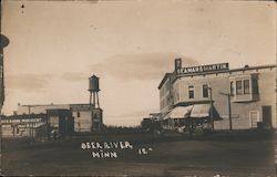 Street Scene Deer River, MN Postcard Postcard Postcard