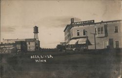 Street Scene, Seaman & Martin Deer River, MN Postcard Postcard Postcard