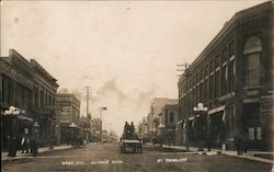 Wash Ave. Detroit, MN Trimlett Postcard Postcard Postcard