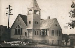 Congregational Church Postcard