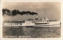 S.S. Montauk Postcard