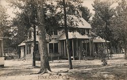 Pine Cone Camp Dorest Minn Postcard