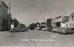 Street Scene - Dalton, Minn Postcard