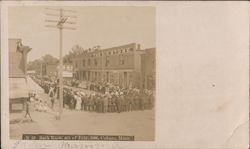 Sack Race, 4th of July, 1906 Cokato, MN Postcard Postcard Postcard