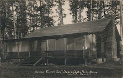 The New "Forest Inn" Itasca State Park Park Rapids, MN Bermicji Postcard Postcard Postcard