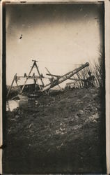 Steam Shovel Postcard