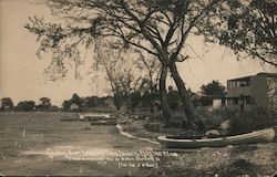 Cowan's Boat Landing - Lake Francis Postcard
