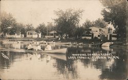 Woodbine Summer Resort, Lake Francis Postcard