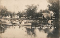 Woodbine Summer Resort, Lake Francis Elysian, MN Morcan Postcard Postcard Postcard