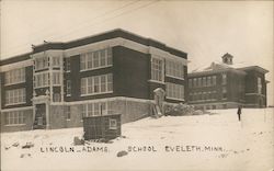 Lincoln-Adams School Eveleth, MN Postcard Postcard Postcard