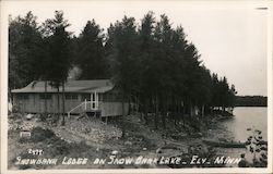 Snow Bank Lodge on Snow Bank Lake Ely, MN Postcard Postcard Postcard