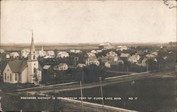 Residence District in the Eastern Part Elbow Lake, MN Postcard Postcard Postcard