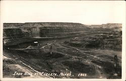 Iron Mine Eveleth, MN Postcard Postcard Postcard