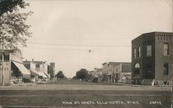 Main Street North Ellsworth, MN Postcard Postcard Postcard