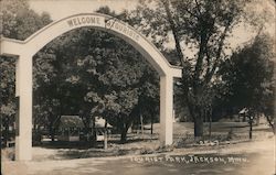 Tourist Park Jackson, MN Postcard Postcard Postcard