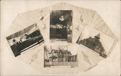 Multi-Views of Norwegian Lutheran Church Postcard