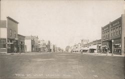 Main Street West Postcard