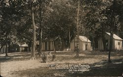 Cottages at Lake Francis Postcard