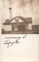 Creamery at Lafayette Postcard