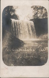 Minnehaha Falls Minn Postcard