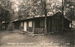Whispering Pines Resort Postcard