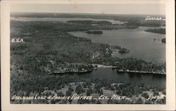 Grasswood Lake & Prarie Portage Postcard