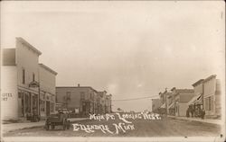 Main Street Looking West Ellendale, MN Postcard Postcard 