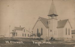 M.E. Church Frazee, MN Postcard Postcard Postcard
