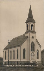Norw, Synod Church Postcard
