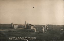 Bird's Eye View of Public Buildings Foley, MN Paul Souvenir Co. Postcard Postcard Postcard