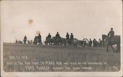 1912 Gun Used at Fort Ridgely against Sioux Indians, Cavalry Soldiers Postcard