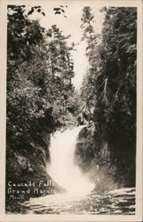 Cascade Falls Grand Marais, MN Postcard Postcard Postcard