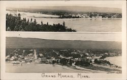 Scenic Views Grand Marais, MN Postcard Postcard Postcard