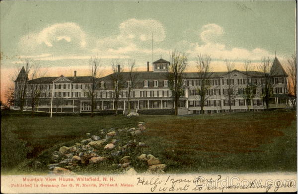 Mountain View House Whitefield New Hampshire