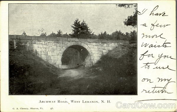 Archway Road West Lebanon New Hampshire