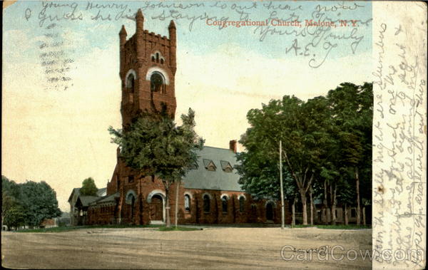Congregational Church Malone New York