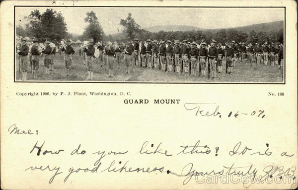 Guard Mount Army