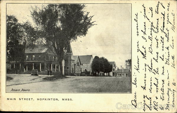 Main Street Hopkinton Massachusetts