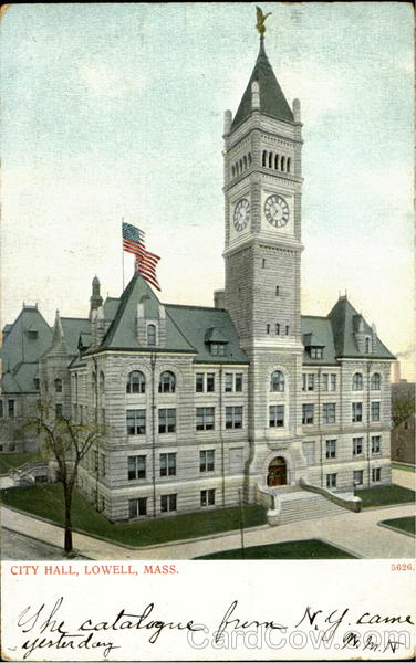 City Hall Lowell Massachusetts