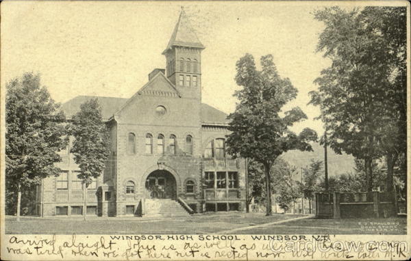 Windwor High School Windsor Vermont