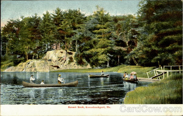 Sunset Rock Kennebunkport Maine