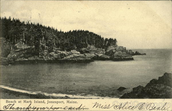 Beach at Mark Island Jonesport Maine