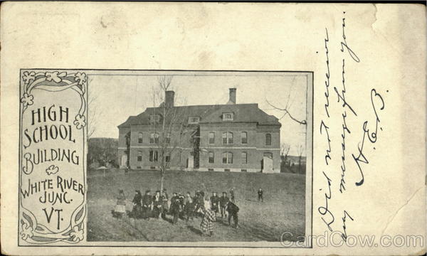 High School Building White River Junction Vermont