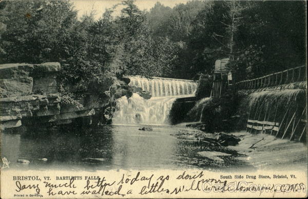 Bartletts Falls Bristol Vermont