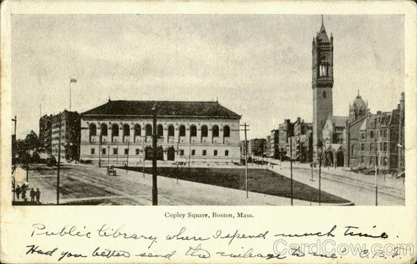 Copley Square Boston Massachusetts