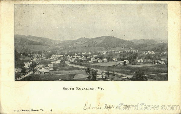 South Rayalton South Royalton Vermont