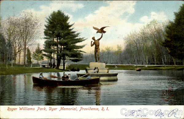 Roger Williams Park, Dyer Memorial Providence Rhode Island