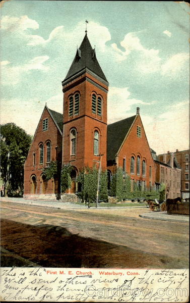 First M. E. Church Waterbury Connecticut