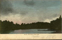 Storm 1907 1c Benjamin Franklin Stamp Postcard