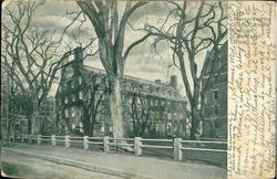 Massachusetts Hall, Harvard College Postcard